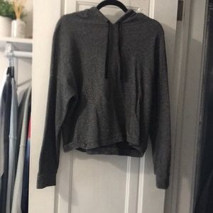 Grey hoodie sweater , small